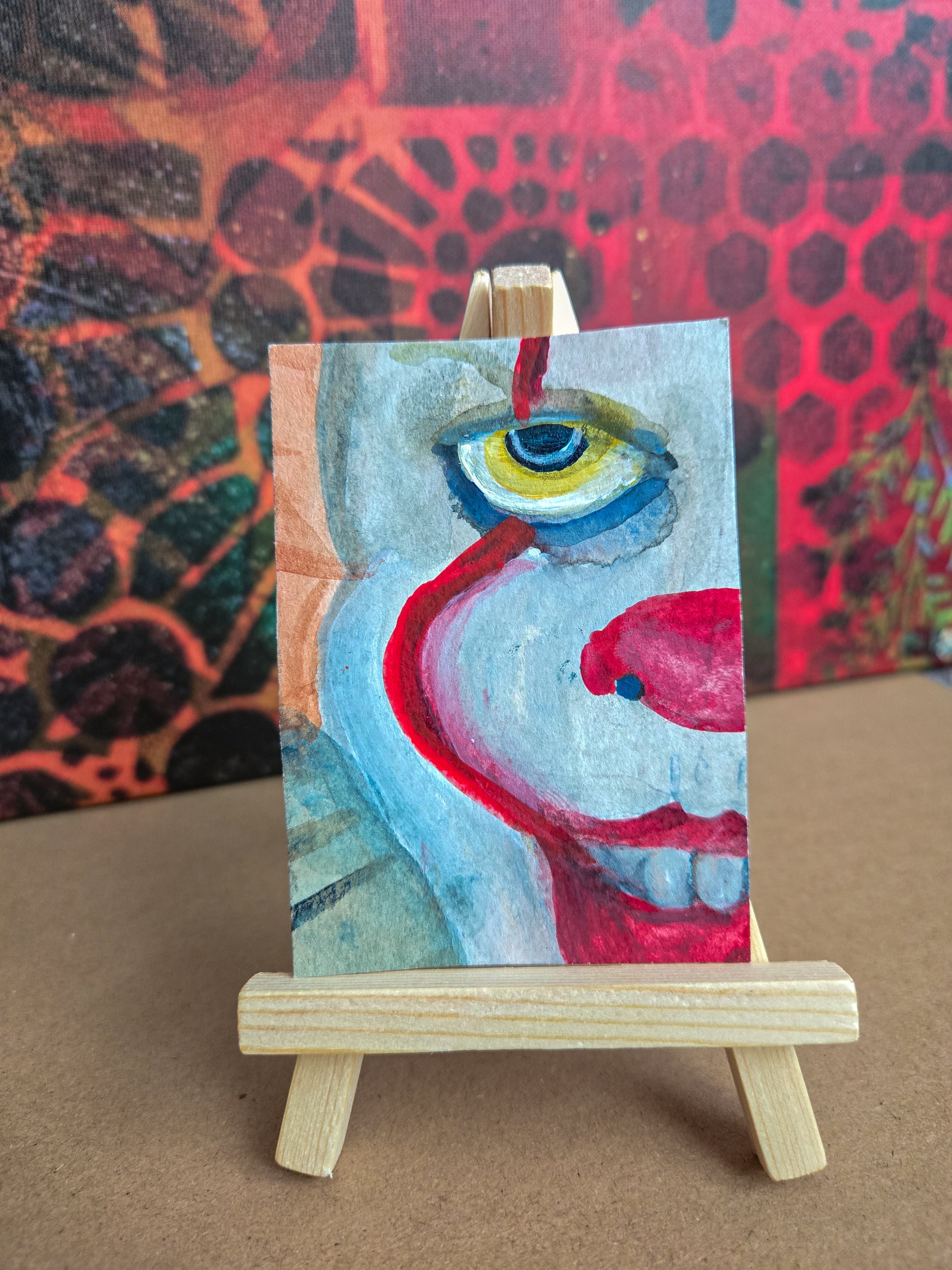 ACEO Trading Cards - Creepy Clown