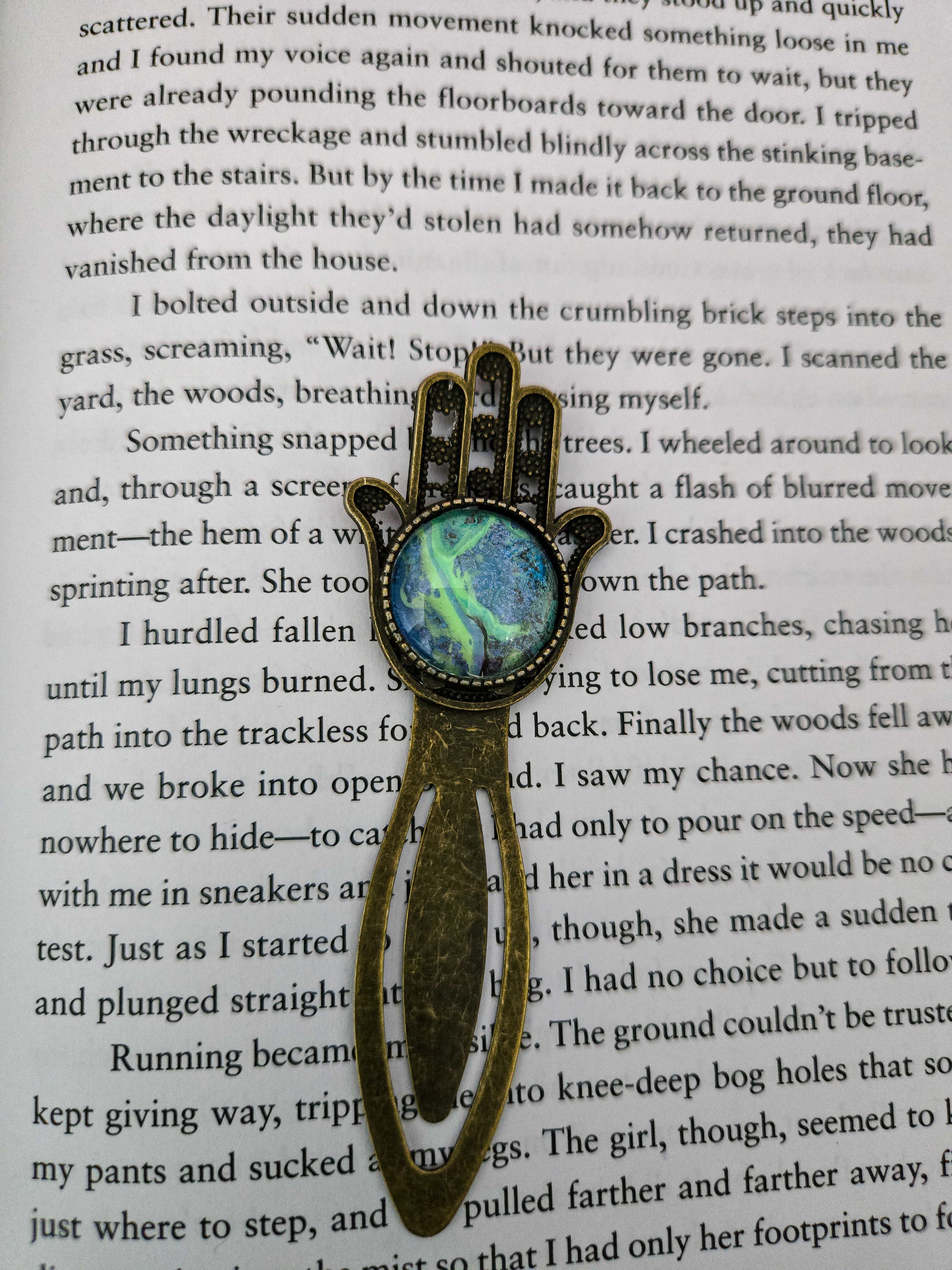 3 Inch Bookmark Pour -Antique Gold