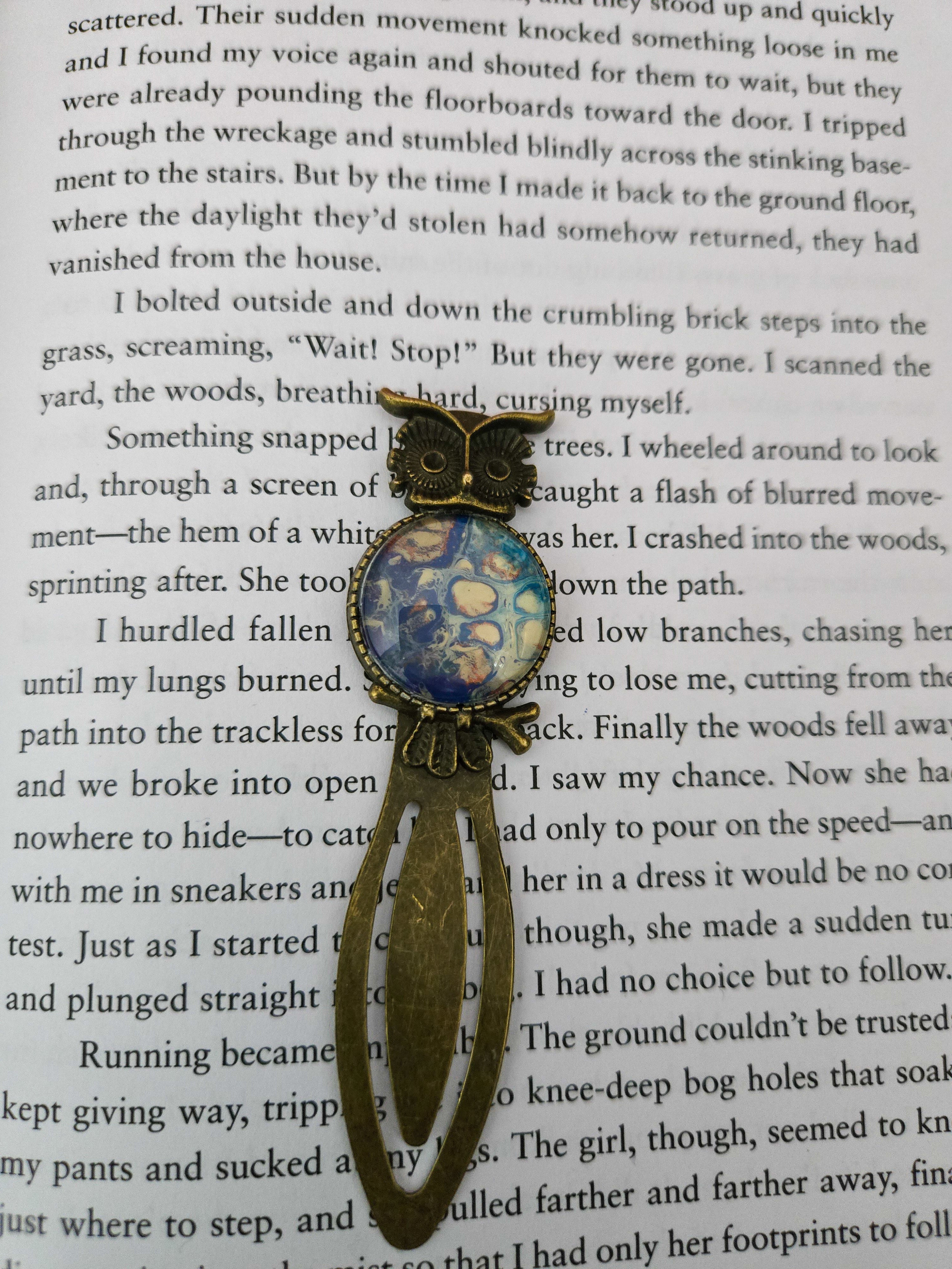 3 Inch Bookmark Pour -Antique Gold