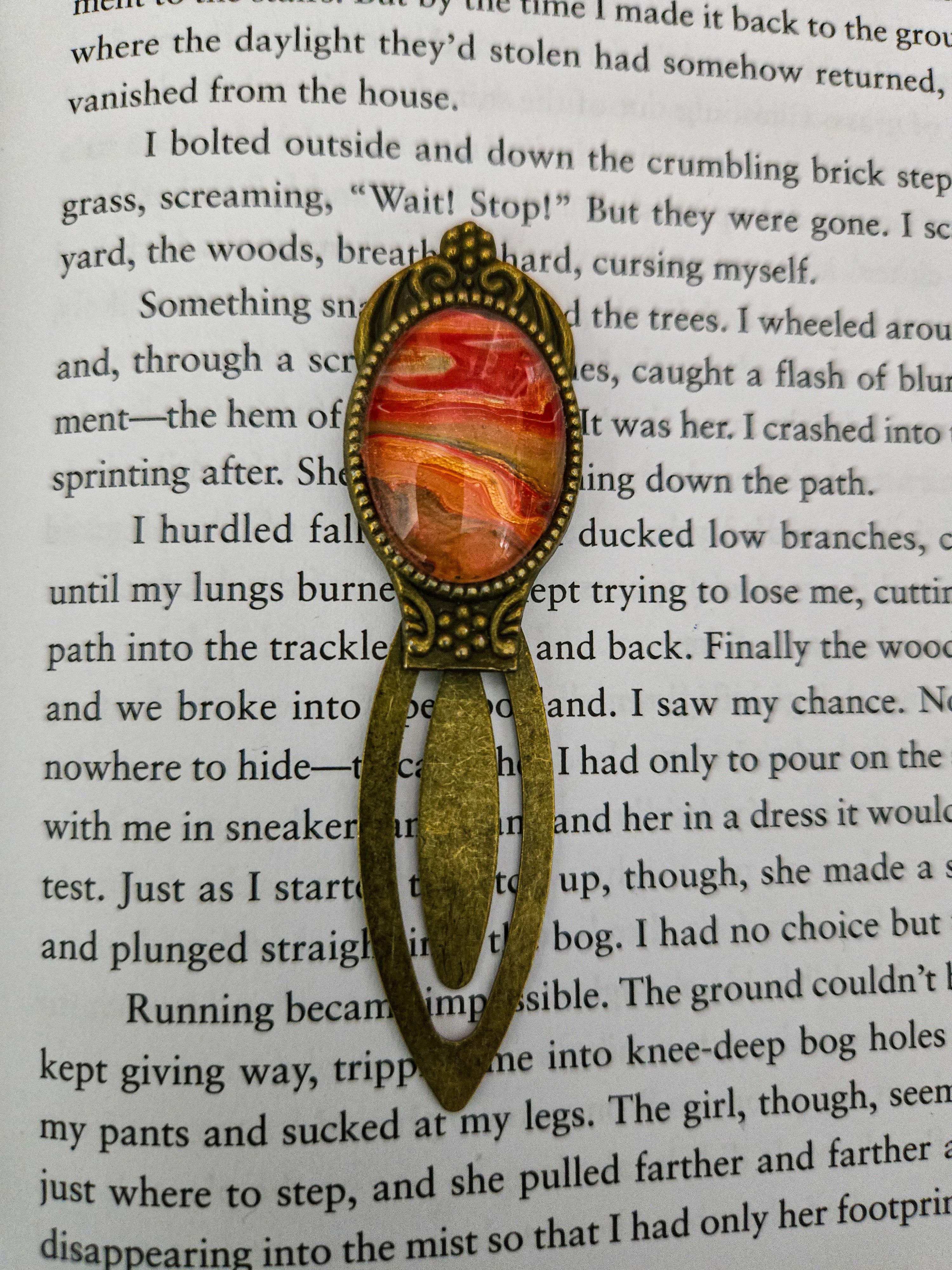 3 Inch Bookmark Pour -Antique Gold