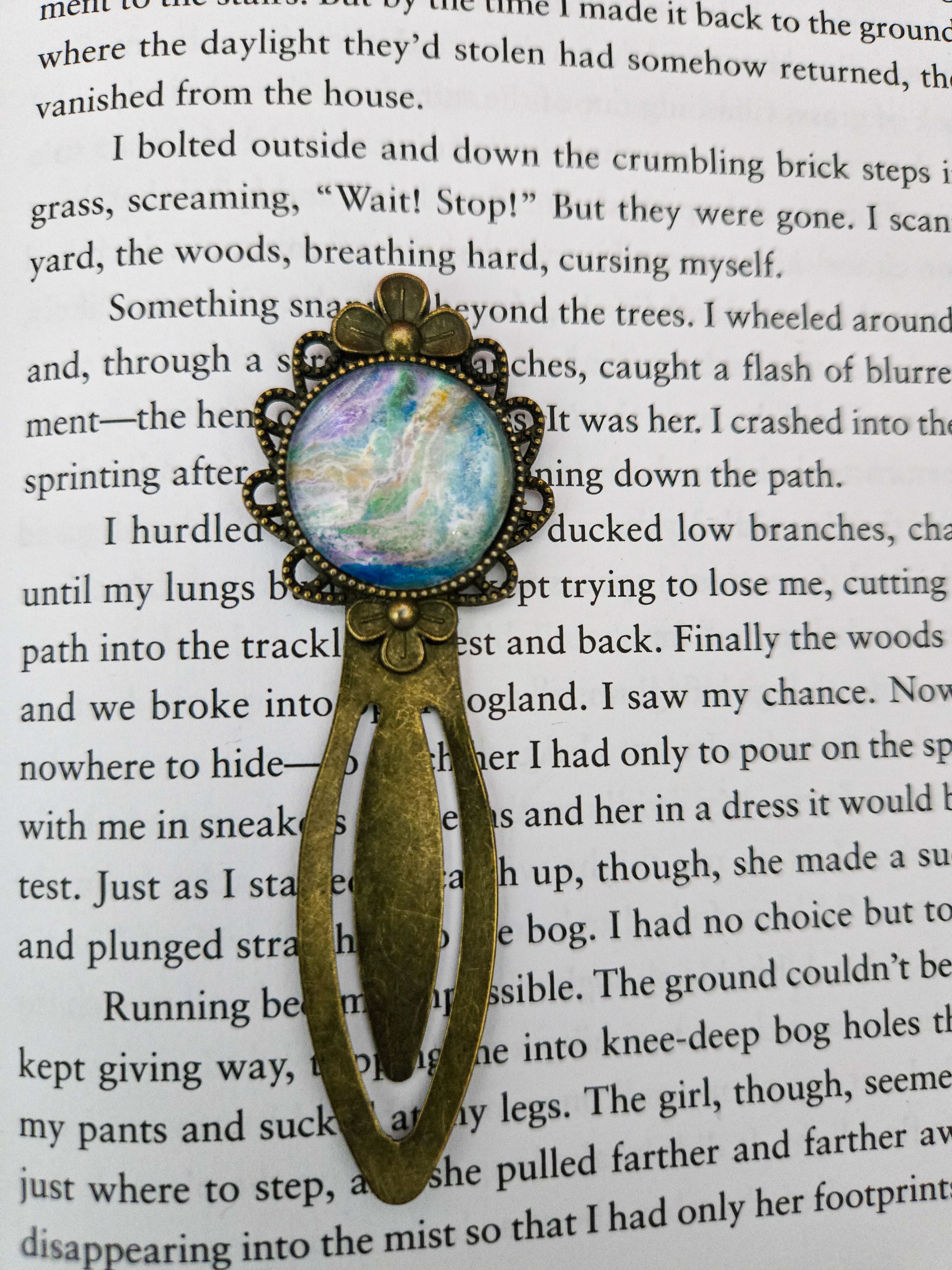 3 Inch Bookmark Pour -Antique Gold