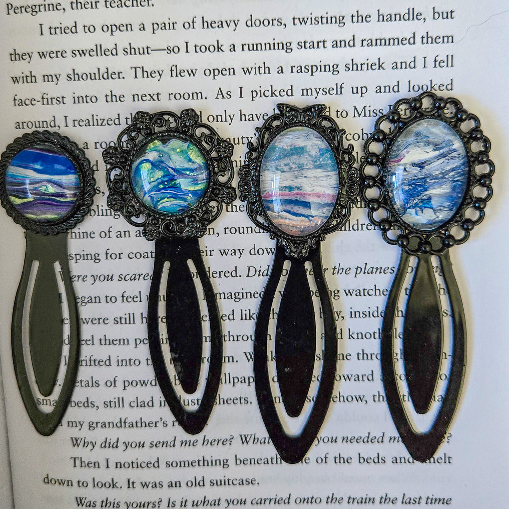 3 Inch Bookmark Pour -Black Vol 2