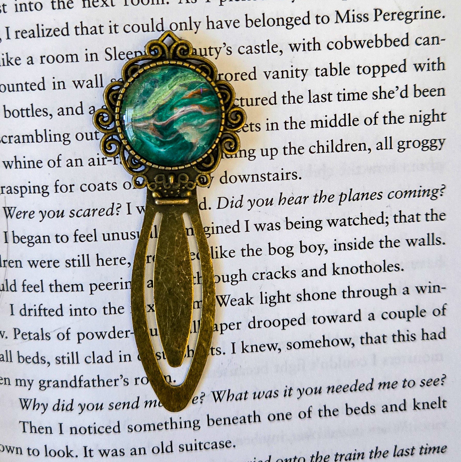 3 Inch Bookmark Pour -Antique Gold Vol 2