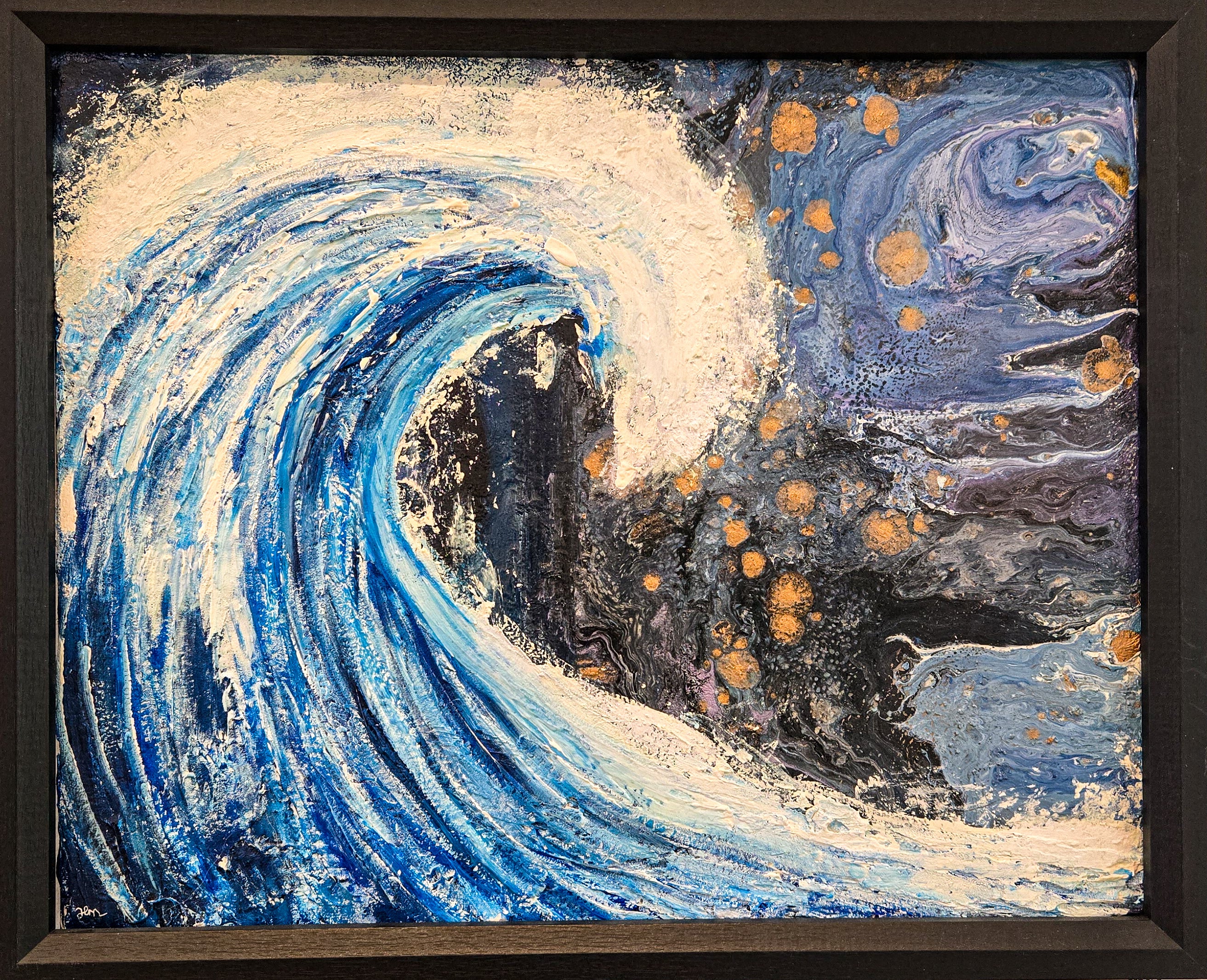 The Wave of Starry Night 16 x 20