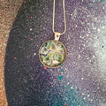 Artists Picks Acrylic Pour Necklaces