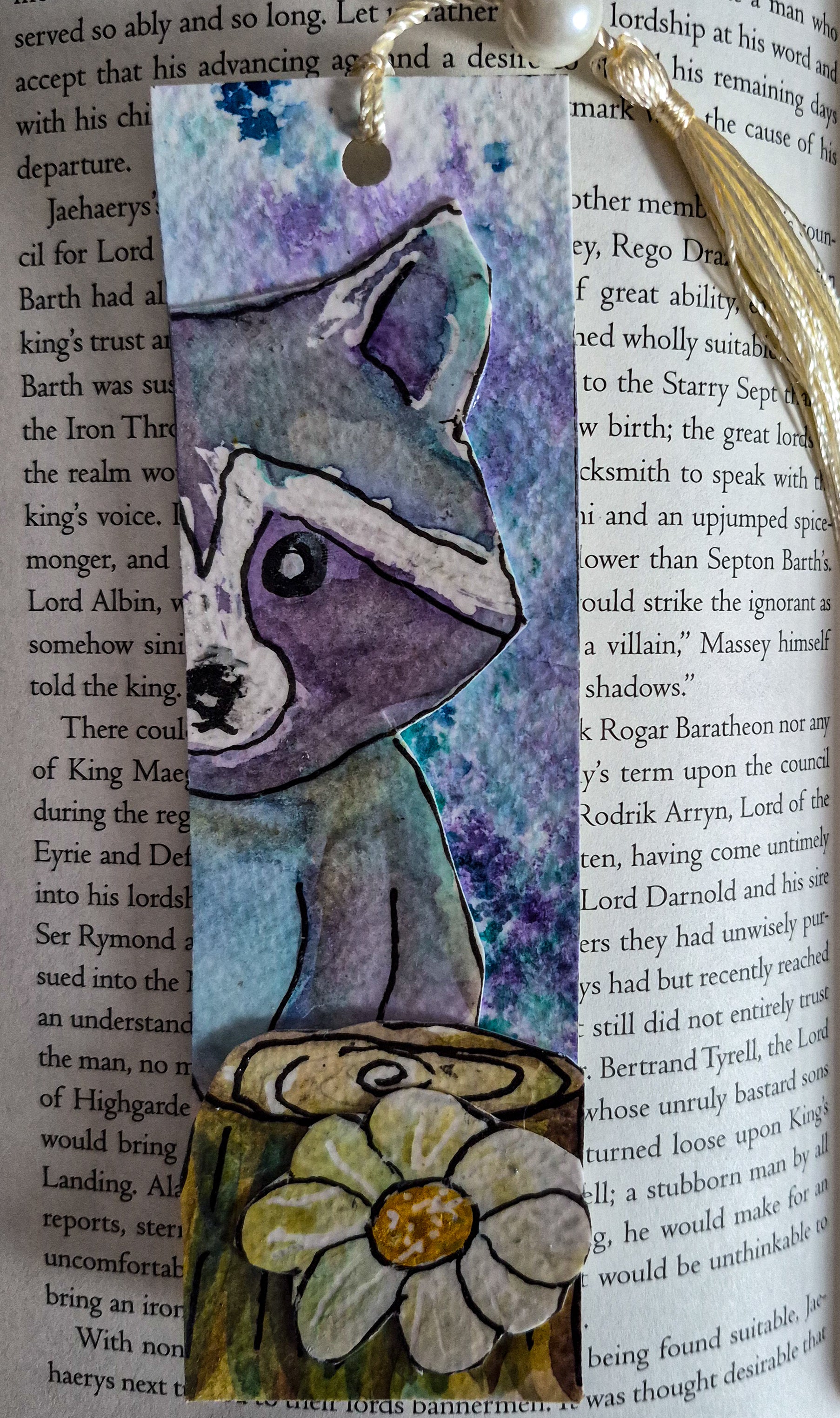 Original watercolour bookmarks
