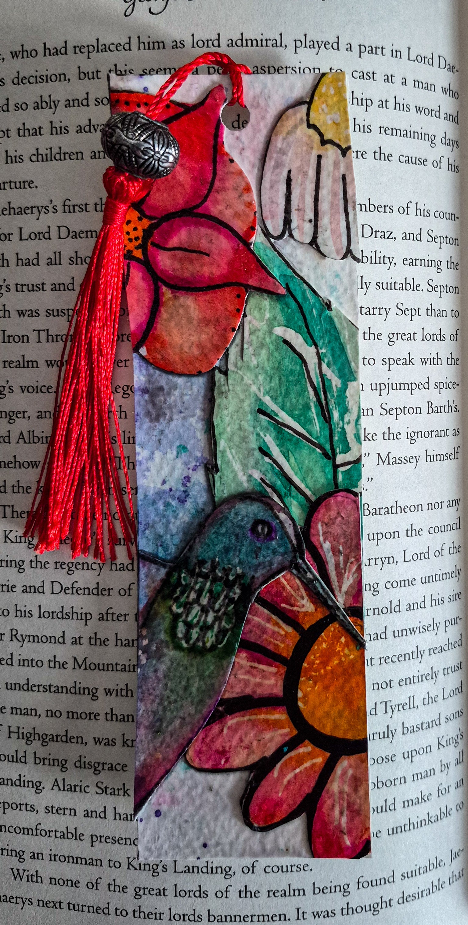 Original watercolour bookmarks
