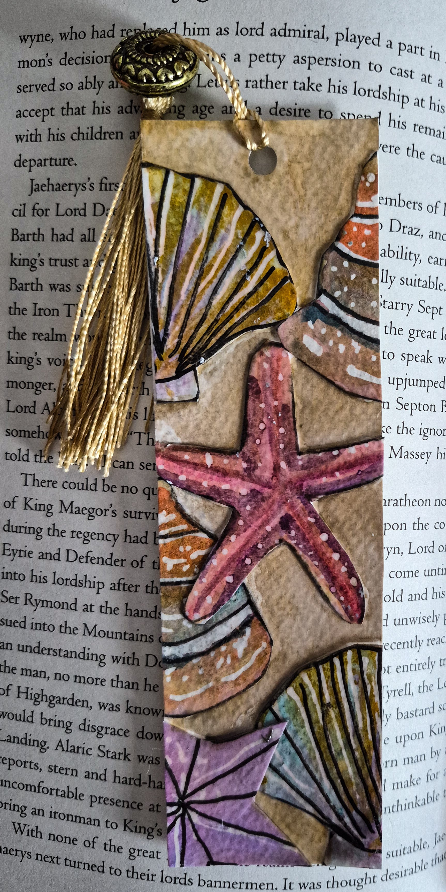 Original watercolour bookmarks