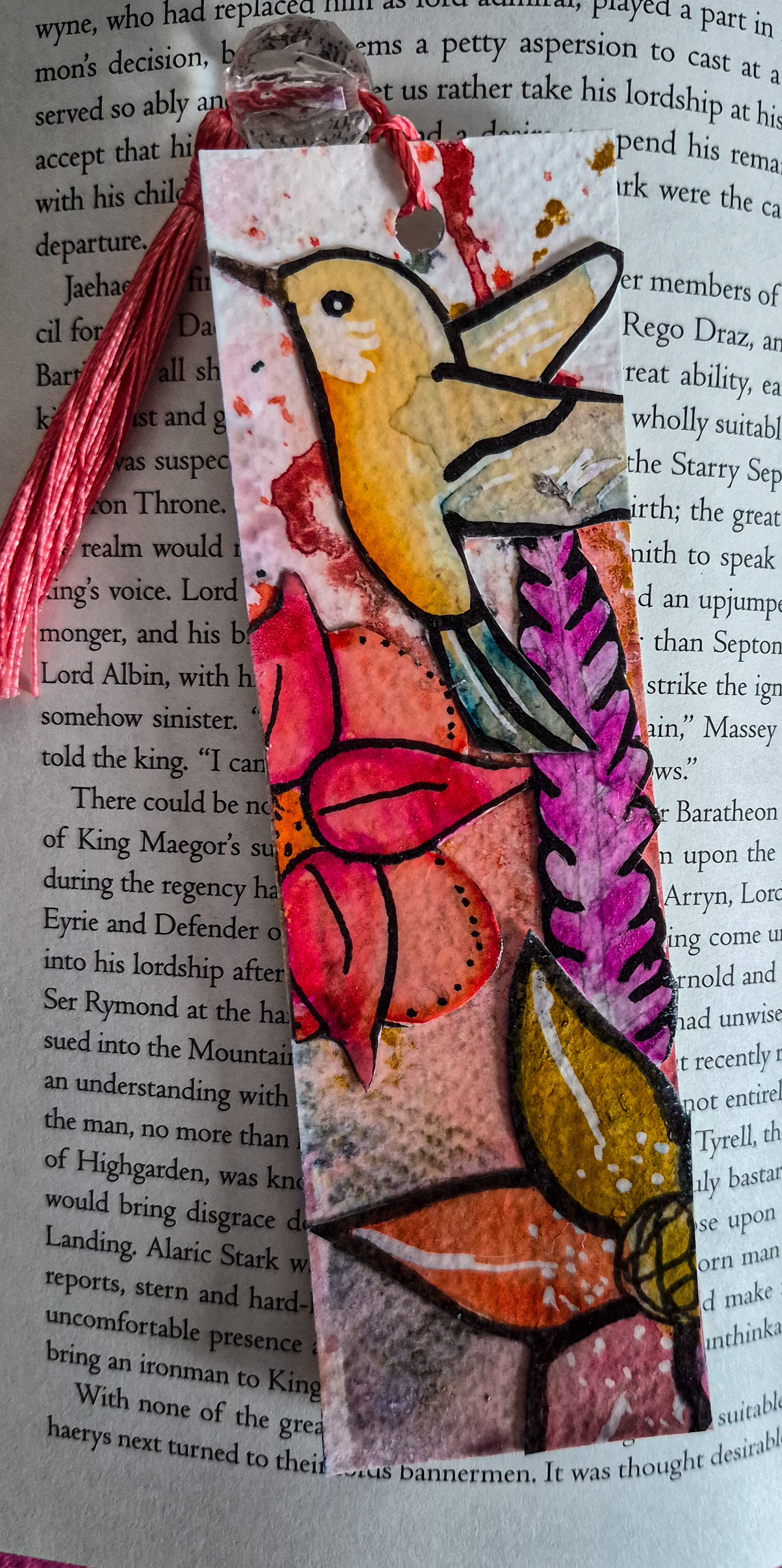 Original watercolour bookmarks