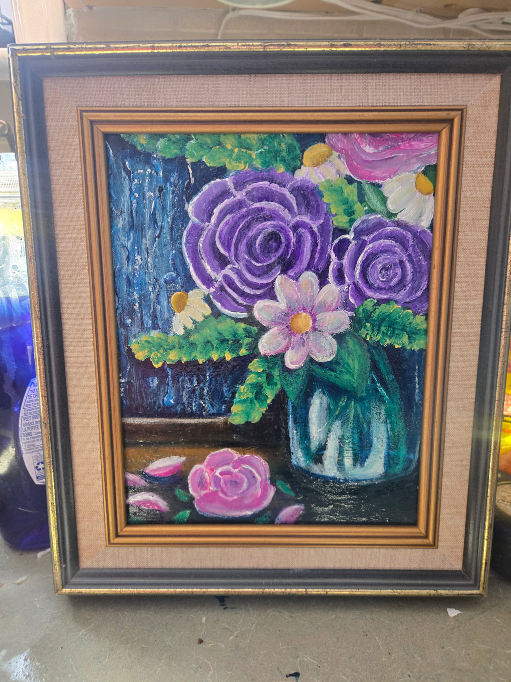 Original painting blooming beauty
